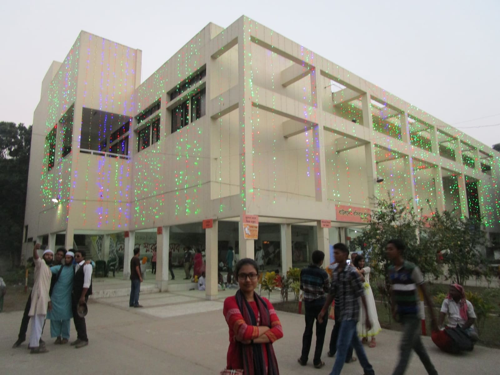 Lalon Akhra Gathering. Auditorium of Lalon Akhra